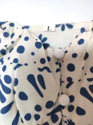 VESTIDO VERANO ESTAMPADO FLORAL T-L