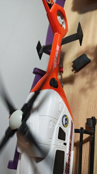 Helicóptero Dickie Toys + Camión MAN
