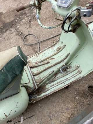 Vespa 125N manillar tubo 1956