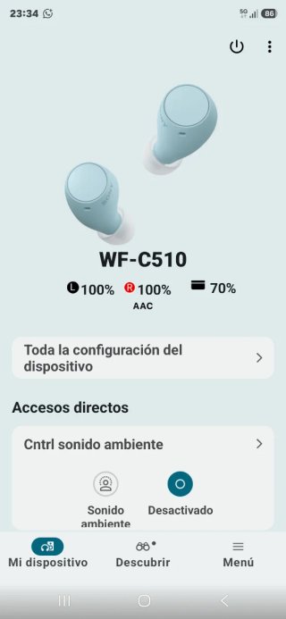 Sony Wf-C510 - Auriculares Bluetooth verdaderament