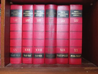 Nueva Enciclopedia Jurídica Seix - completa 20 tom