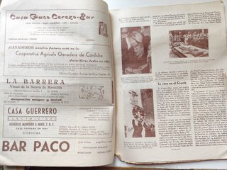 Manolete en "El Califa" revista antigua