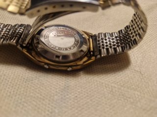 Orologio Casio Chronograph Vintage Oro Argento