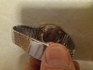 Orologio Casio Chronograph Vintage Oro Argento