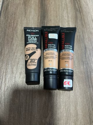 Maquillaje Revlon y L'Oréal