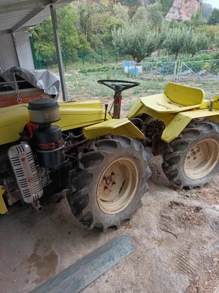Tractor Pascuali  y rotovator