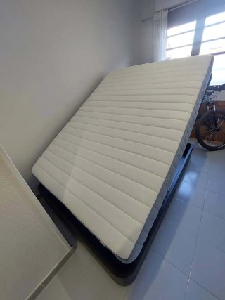 Cama IKEA 140x200 (Canapé + Colchón)