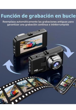 Dashcam 1080P Gran Angular 170°