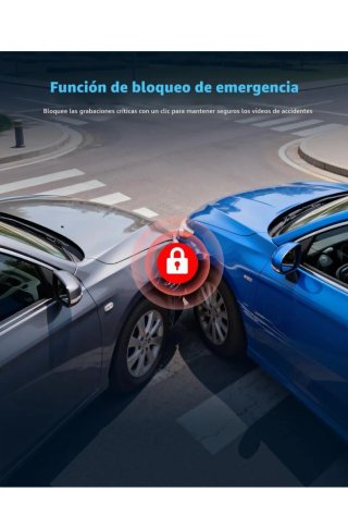 Dashcam 1080P Gran Angular 170°