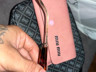 Gafas Miu Miu Originales Doradas Marrones
