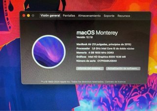 MacBook Air 2015 Plata
