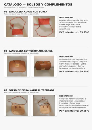 Bandolera Coral con Borla