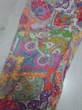 Pantalón Harem Verano Estampado Ancho