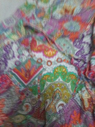 Pantalón Harem Verano Estampado Ancho
