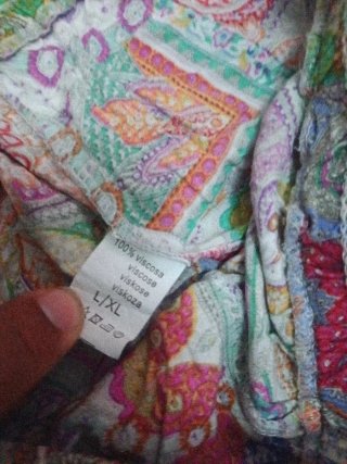 Pantalón Harem Verano Estampado Ancho
