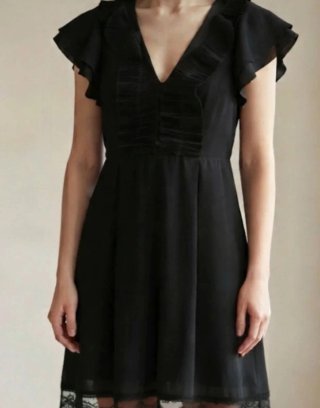 Vestido vintage negro