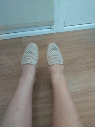 Zapatos náuticos Pitillos beige perforados