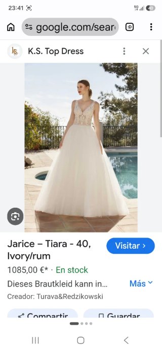 Vestido de Novia Nuevo con Etiqueta