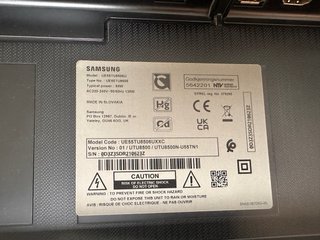 Samsung Crystal UHD 55 TU8500 Smart TV (impecable)