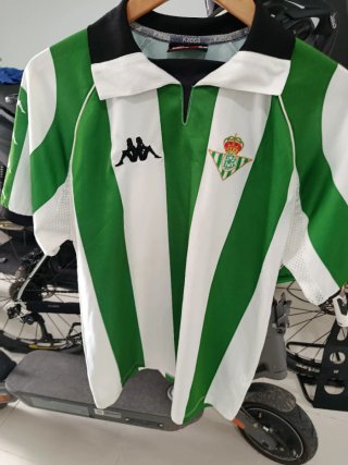 Camiseta FC Barcelona época Messi y Xaviy r.betis