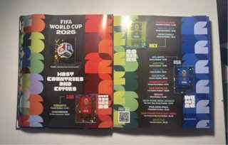 Álbum Panini FIFA World Cup 2026 México completo