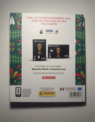 Álbum Panini FIFA World Cup 2026 México completo
