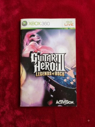 Guitar Hero 3 Legends of Rock Xbox 360