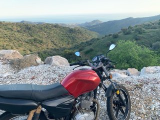 Keeway Speed 125cc Moto Naked Roja