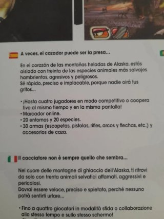 🇪🇦PAL ESPAÑA Juego wii-U Remington Dangerous Ani