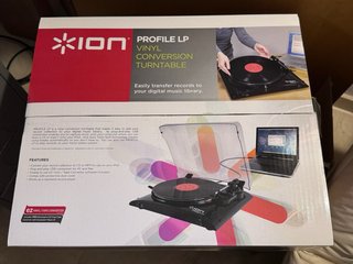 Ion Profile LP Tocadiscos Convertidor Vinilo a MP3