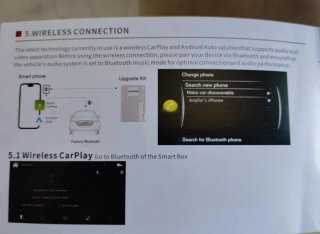 Kit Adaptador CarPlay Android Auto Inalámbrico