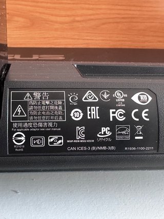 Monitor Asus VZ239HE 23 para piezas