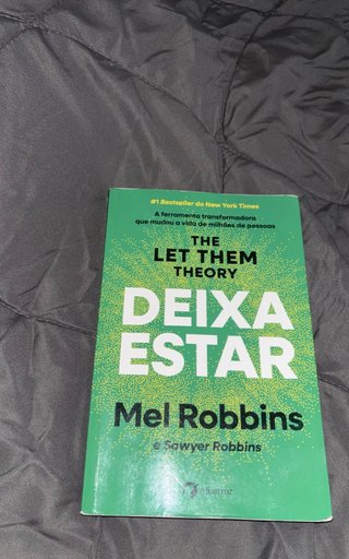 Livro Deixa Estar - Mel Robbins