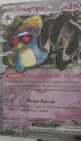 Carta Pokémon Colagrigus EX