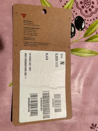 Coderas Dainese talla única, Moto/Bici/Skate etc..
