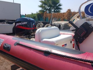 Semirrígida Valiant V-450 + Mercury 50cv