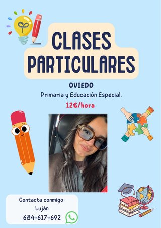CLASES PARTICULARES PRIMARIA Y ESPECIAL