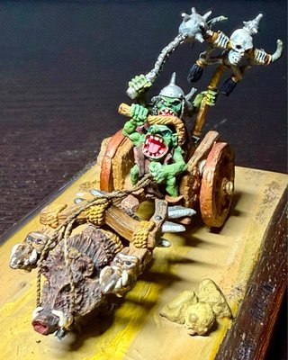 Citadel MD1 Goblin King's Chariot 1986