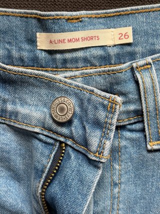 Shorts Vaqueros Levi's Azules