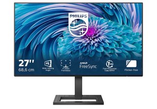 2 Monitores Philips 27” + Soporte VESA BONTEC