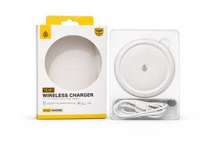 Cargador Inalámbrico 15W Carga Rápida Smartphone