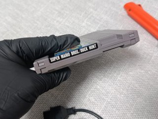 Nintendo NES Zapper + Super Mario /Duck Hunt