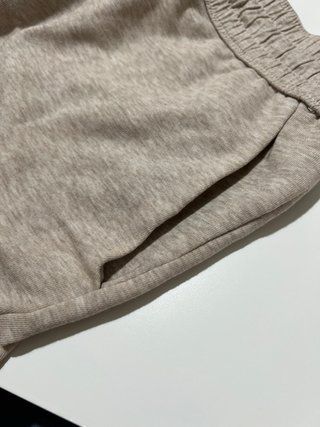 Shorts H&M Basic Beige Talla L