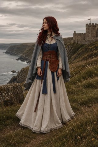 Vestido Vikingo/Medieval/Normando