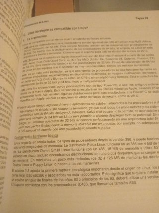 Libro como nuevo Linux