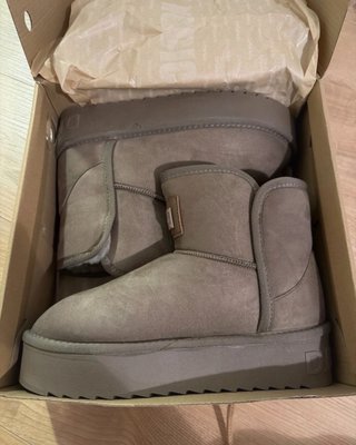 Botas Dr. Franklin plataforma marrones