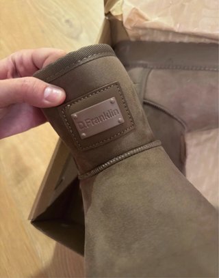 Botas Dr. Franklin plataforma marrones