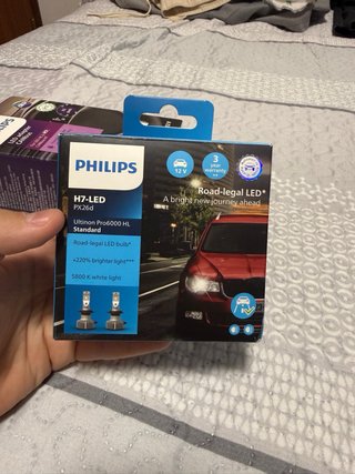 Bombillas leds Philips + adaptador Canbus