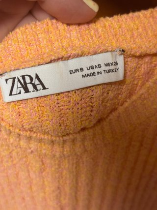Vestido Naranja Zara