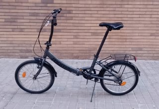 Bicicleta Plegable Moma Street 20 Gris